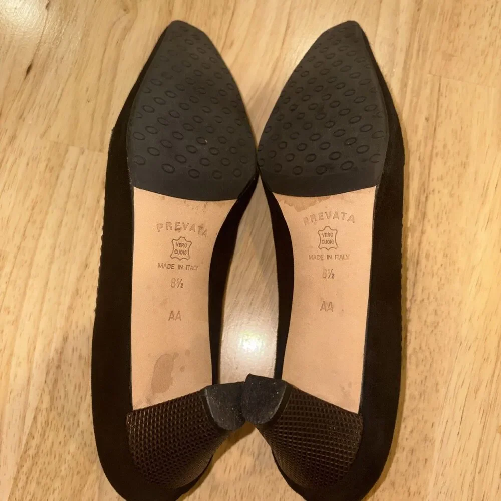 Prevata Italian Shoes Size 8.5AA For Snake Skin New Without Tags Pumps Heels